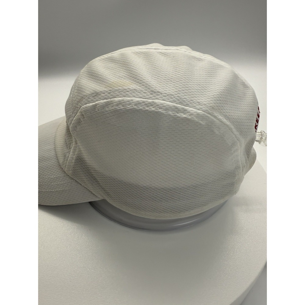 Timex White HEADSWEATS Ultralite Coolmax 5 Panel Hat Cap Adjustable Strap Back - Picture 6 of 11